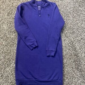 US Polo sweatshirt dress